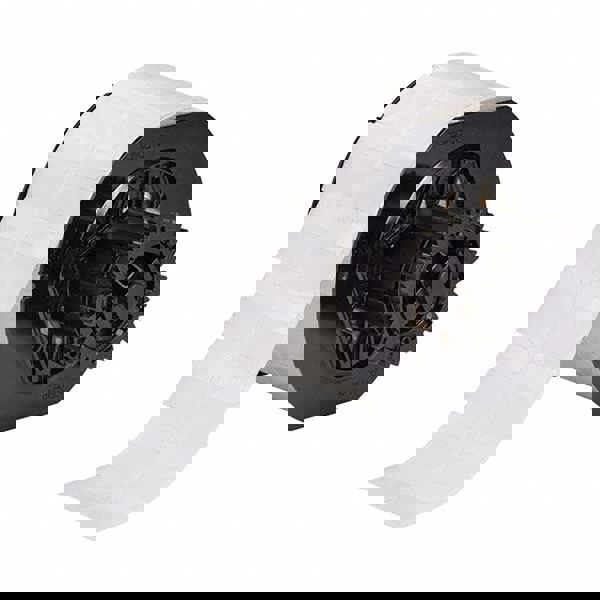 Label Maker Label: Clear & White, Vinyl, 2,500 per Roll